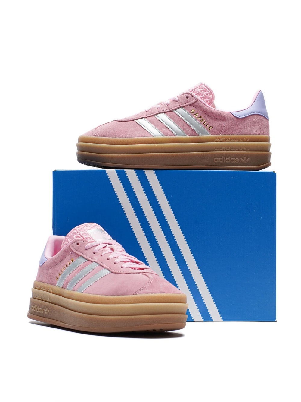 adidas Gazelle Bold J True Pink Gum